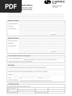 FICA Requirements for Capitec Accounts | PDF | Identity Document ...