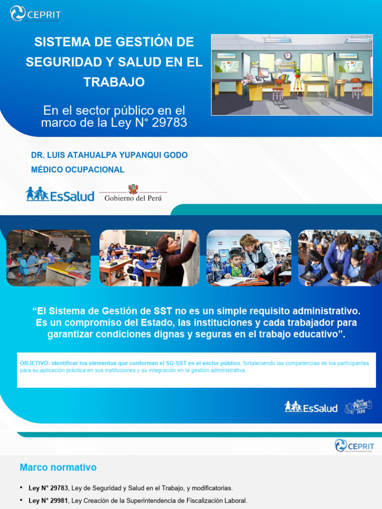 Sesión 2 Sistema de Gestión de Seguridad y Salud en El Trabajo | PDF ...