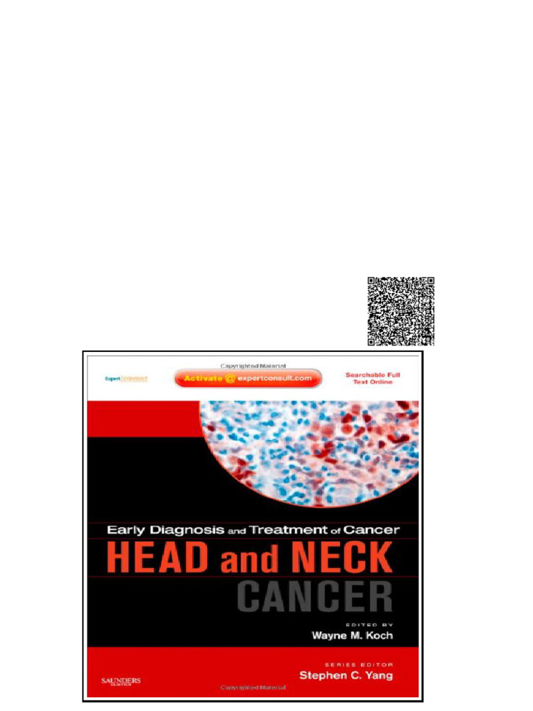 Early Diagnosis and Treatment of Cancer Series Head and Neck Cancers ...