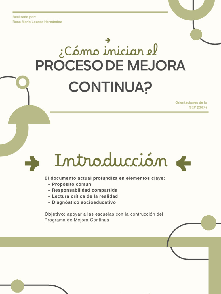 Proceso de Mejora Continua | PDF