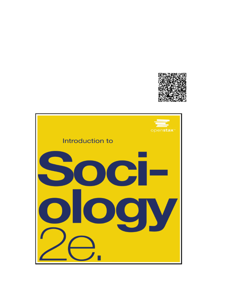 Introduction To Sociology 2e Wei Zhi | PDF | Philistines