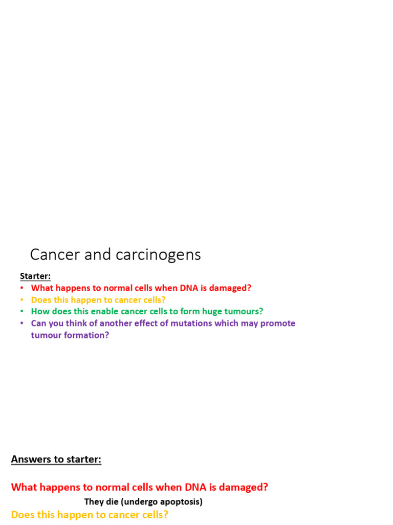 Cancer | PDF | Cancer | Neoplasms
