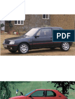 Evolucion Peugeot 205, 207, 208
