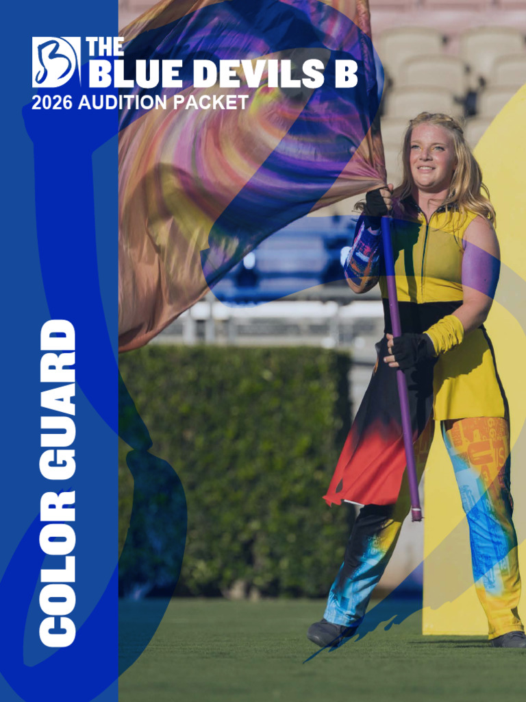 Blue Devils B 2026 Audition Packet Color Guard | PDF