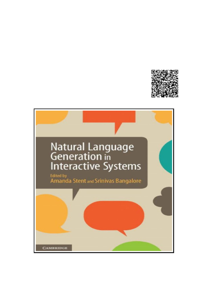 Natural Language Generation in Interactive Systems | PDF | Value ...