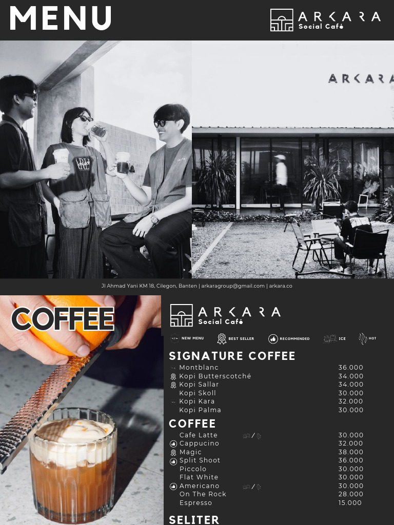 Menu Arkara HQ Feb 2026 | PDF