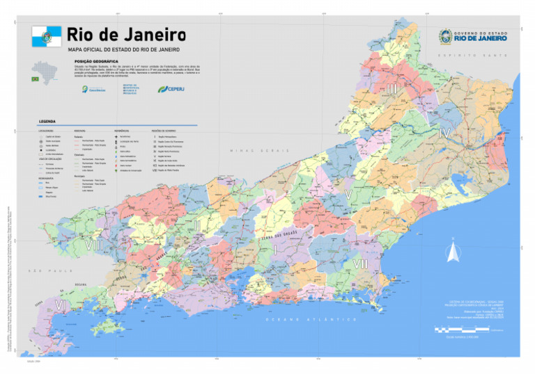 Mapa Oficial RJ | PDF