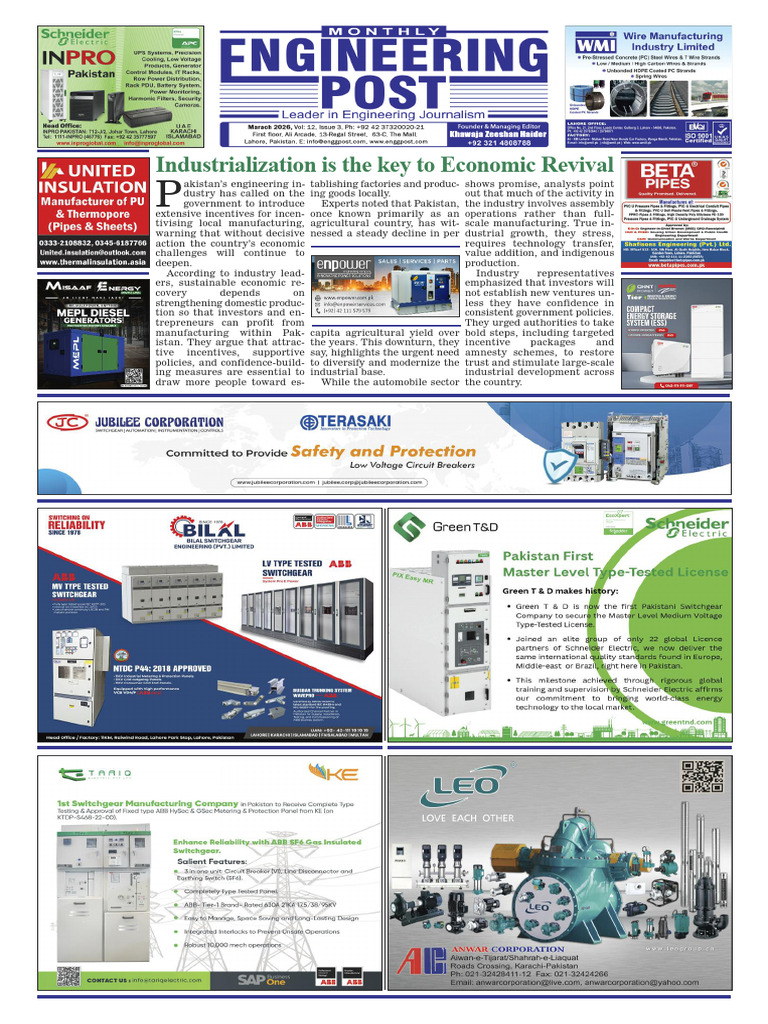 Engineering Post March 2026 | PDF | Pakistan | Petroleum