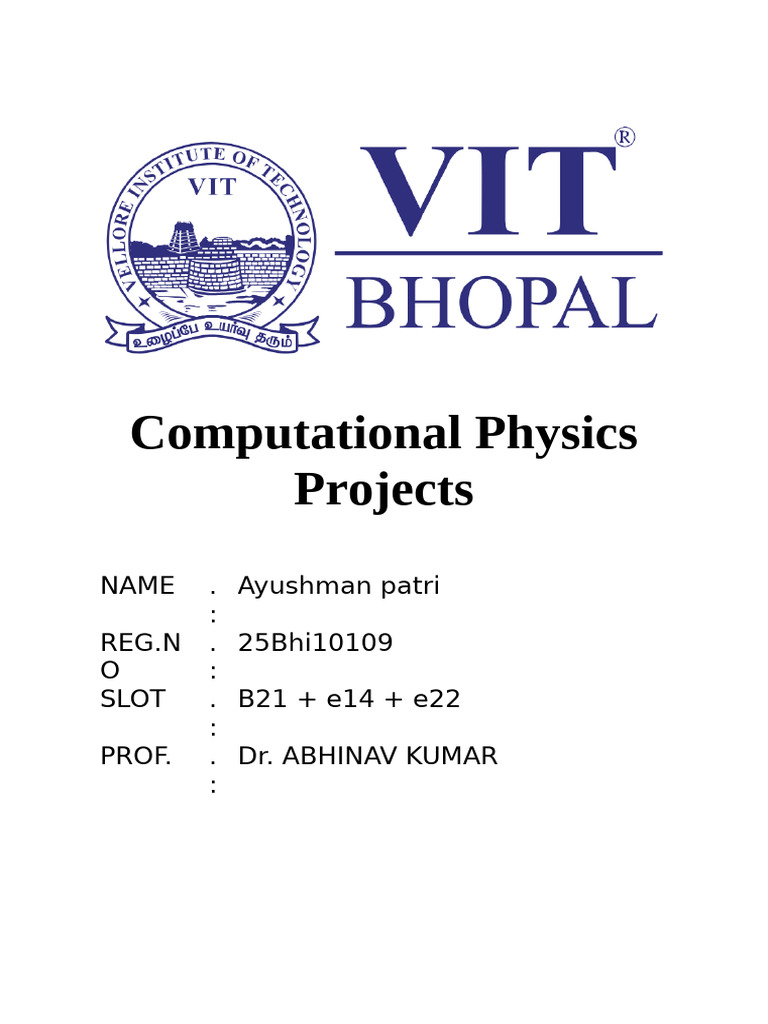 Computational Physics | PDF