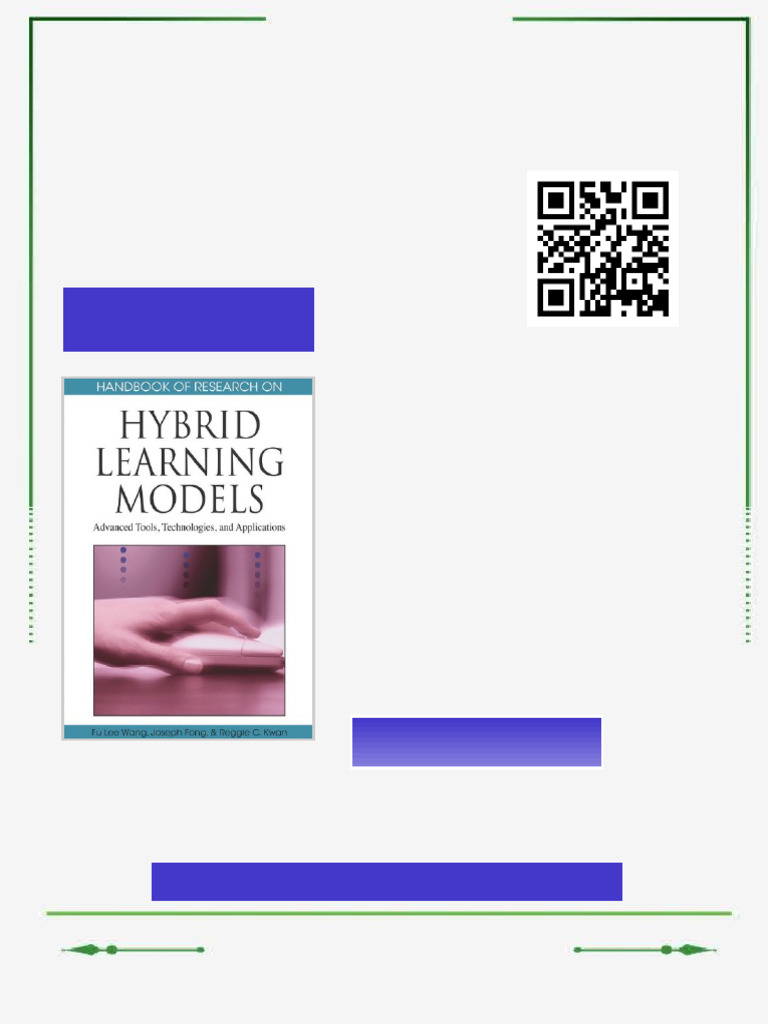 Handbook of Research on Hybrid Learning Models Advanced Tools ...