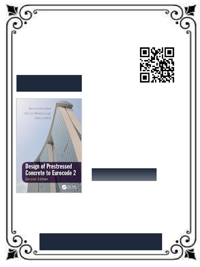 Design of Prestressed Concrete To Eurocode 2 2nd Edition Raymond Ian ...