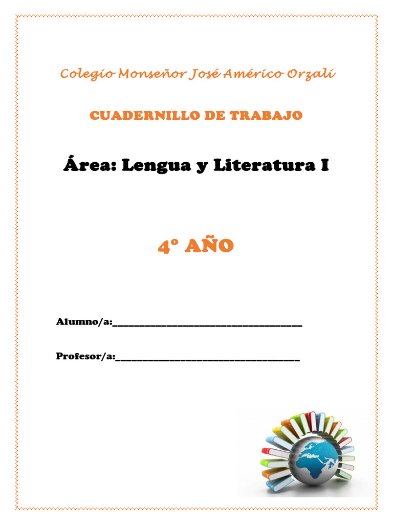 Cuadernillo 4to - Lengua y Literatura - 2025 | PDF | Don Quijote ...