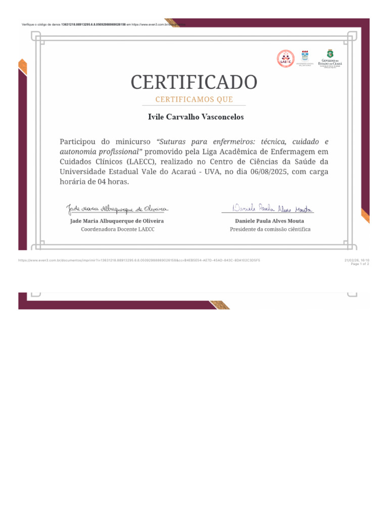Certifica Do | PDF