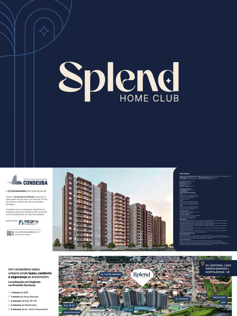 Lançamento - Splend Home | PDF