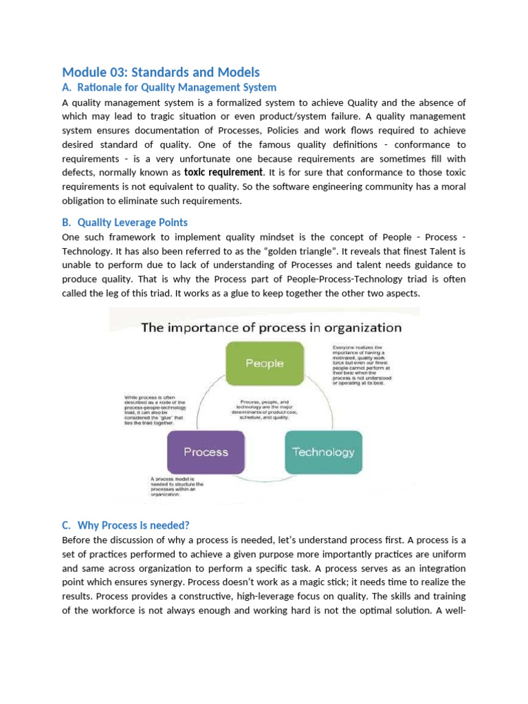 Standards and Models | PDF | Business