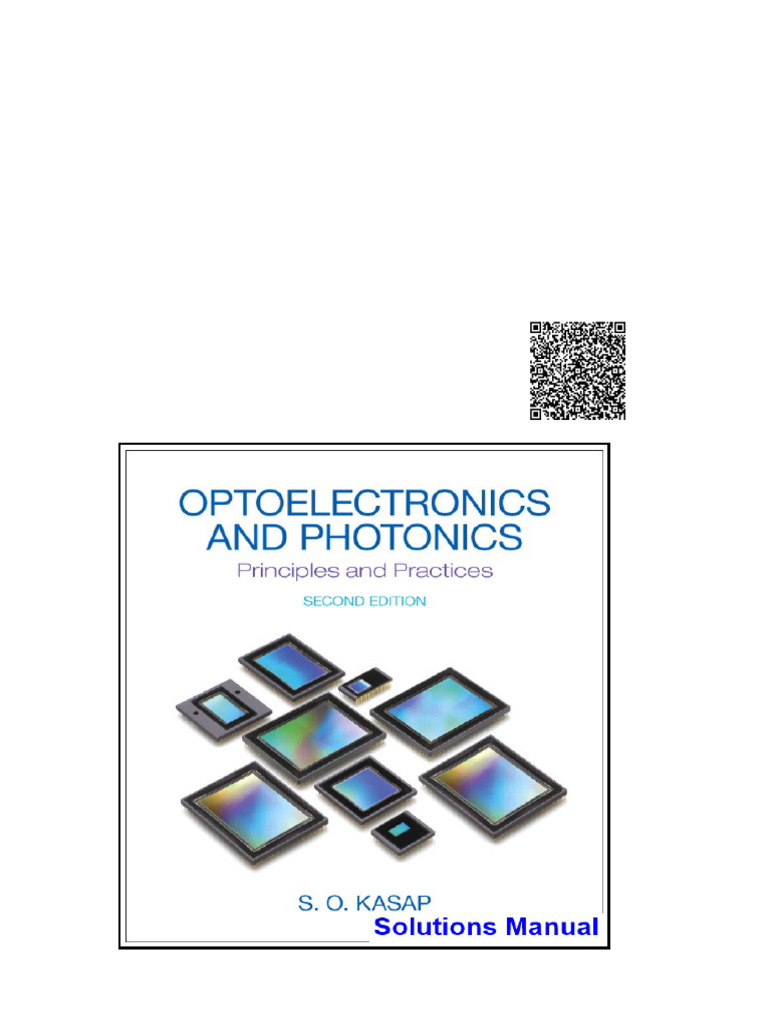 Optoelectronics and Photonics Principles and Practices 2nd Edition ...