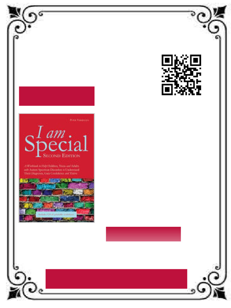 I Am Special A Workbook to Help Children Teens and Adults with Autism ...