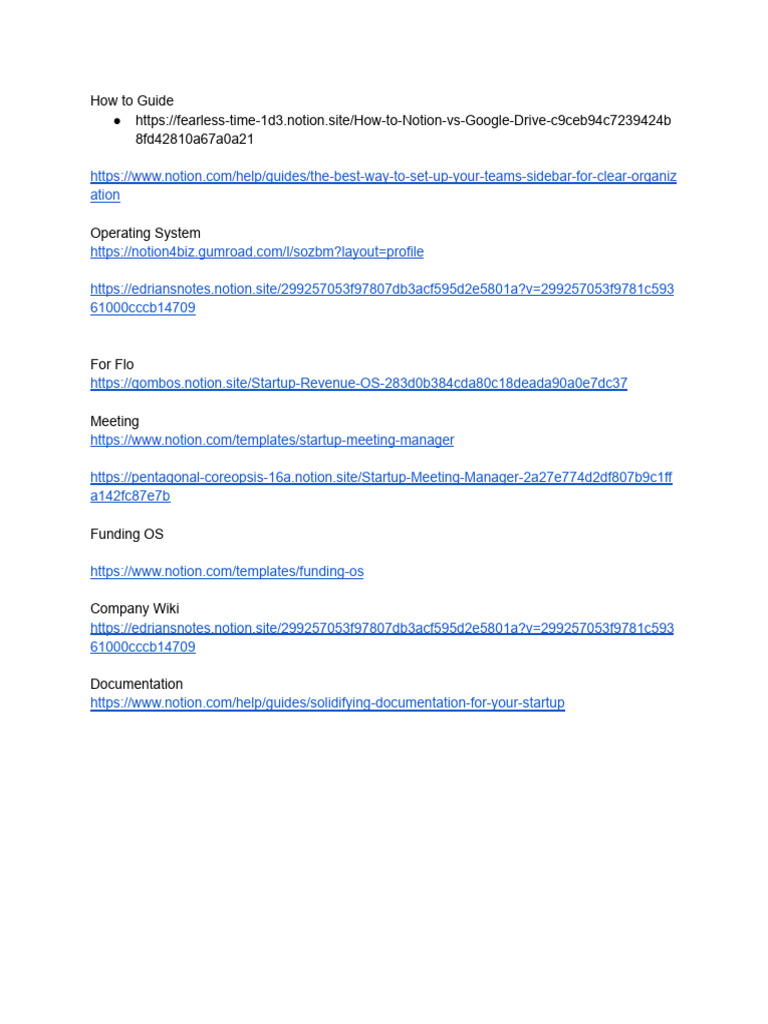 Notion Guides | PDF
