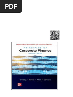 Principles of Corporate Finance 14th Edition Richard A. Brealey