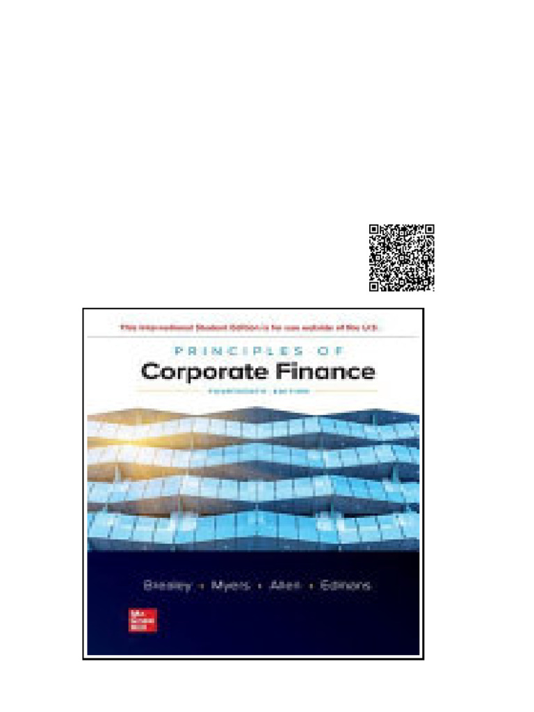 Principles of Corporate Finance 14th Edition Richard A. Brealey