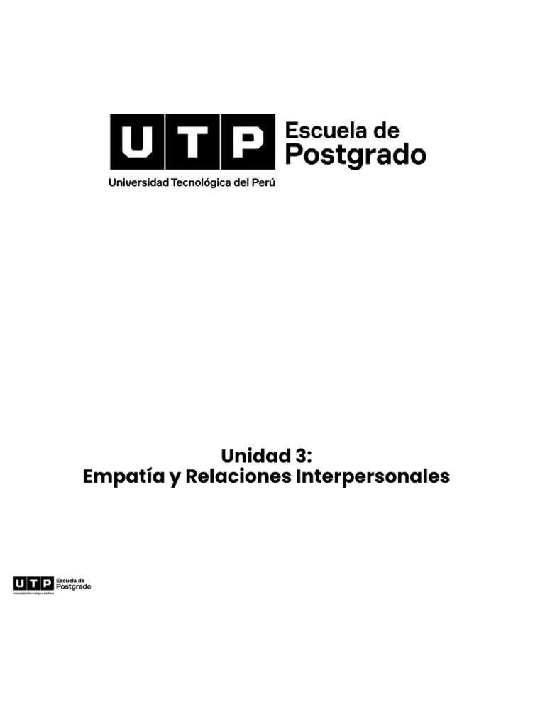 Sesión 03 - Inteligencia Emocional | PDF | Empatía | Las emociones