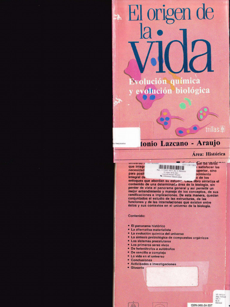 Lazcano. El Origen de La Vida | PDF | Ciencias Naturales | Ciencias de ...