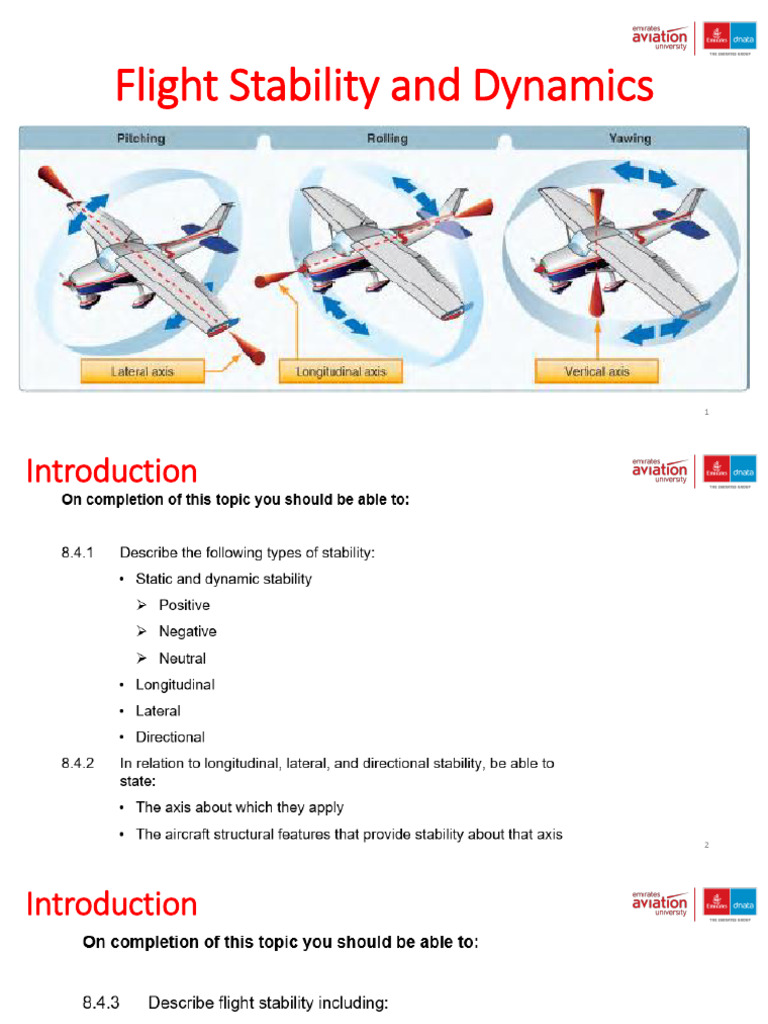 05 - Flight Stability and Dynamics | PDF | Flight Control Surfaces ...