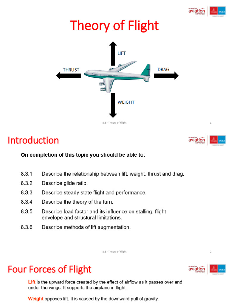 04 - Theory of Flight - Part 1 | PDF | Flight | Glider (Sailplane)