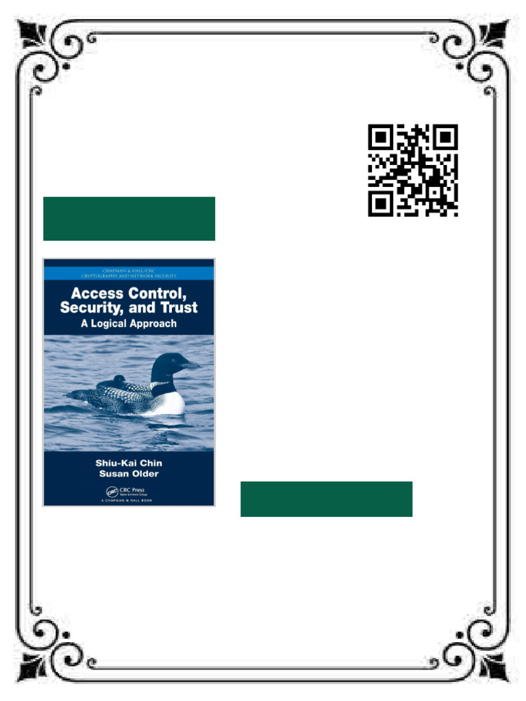 Access Control Security and Trust A Logical Approach Instructor ...