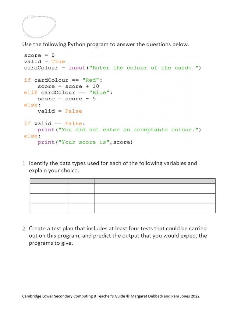 8.4.3 Worksheet 8 | PDF