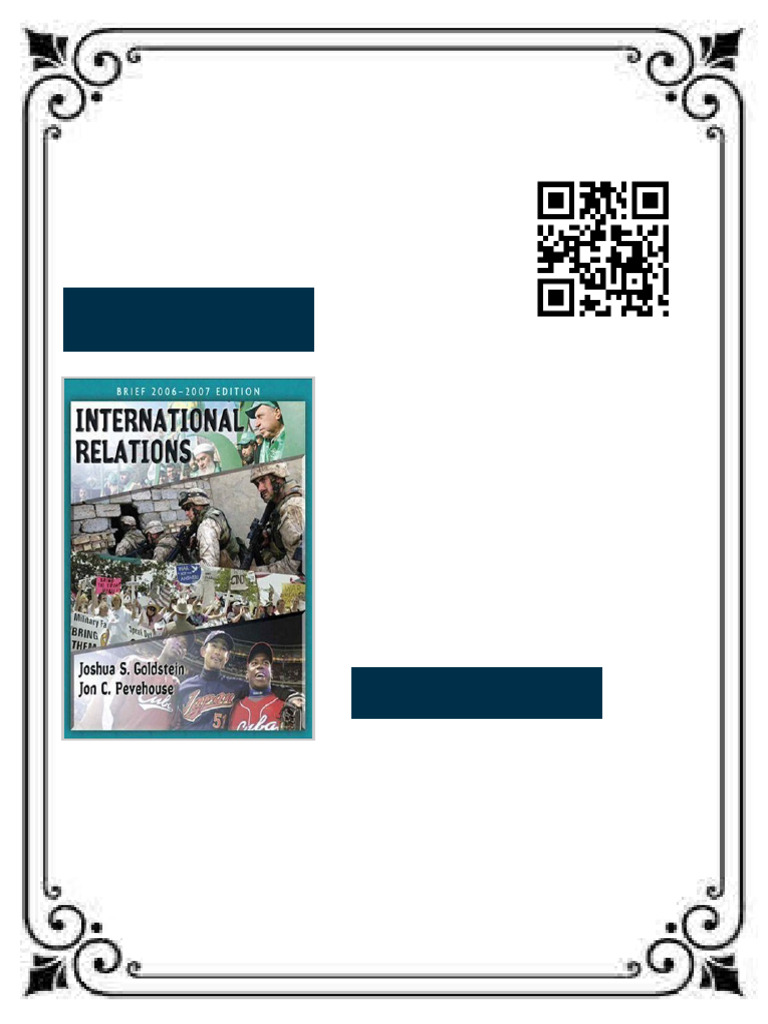 International Relations Brief 2006 2007 Edition 3rd Edition ...