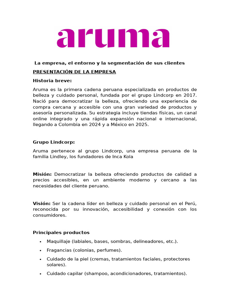Aruma | PDF | Marca