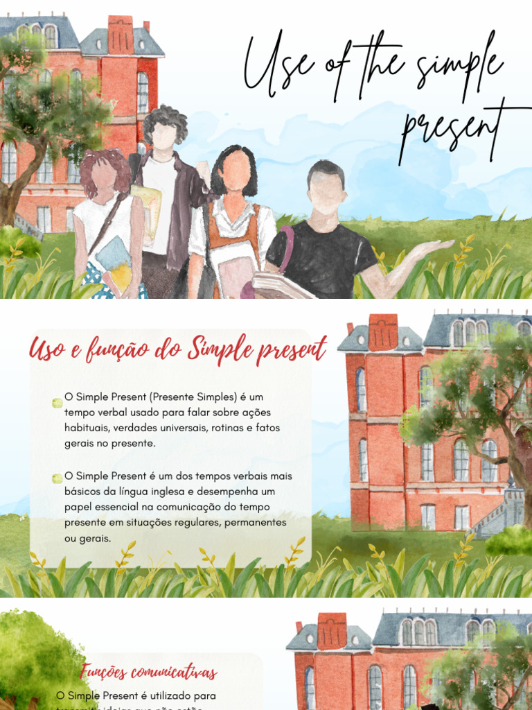 Trabalho de Inglês Simple Present - 20260315 - 013129 - 0000 | PDF ...