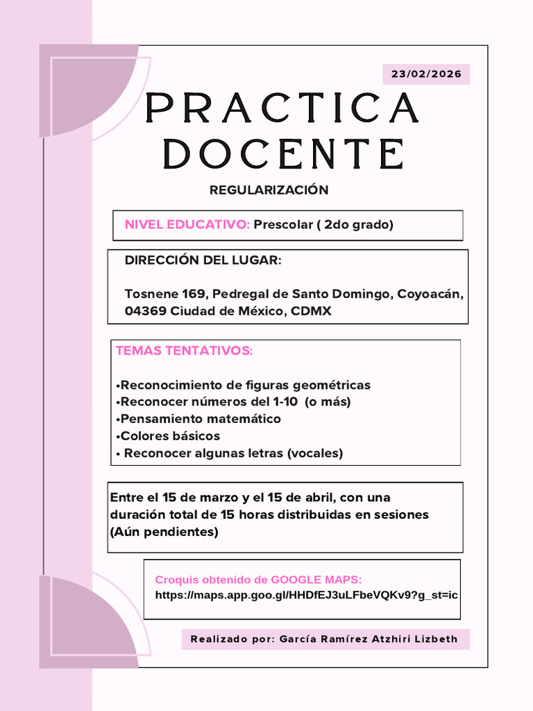 Practica Docente | PDF