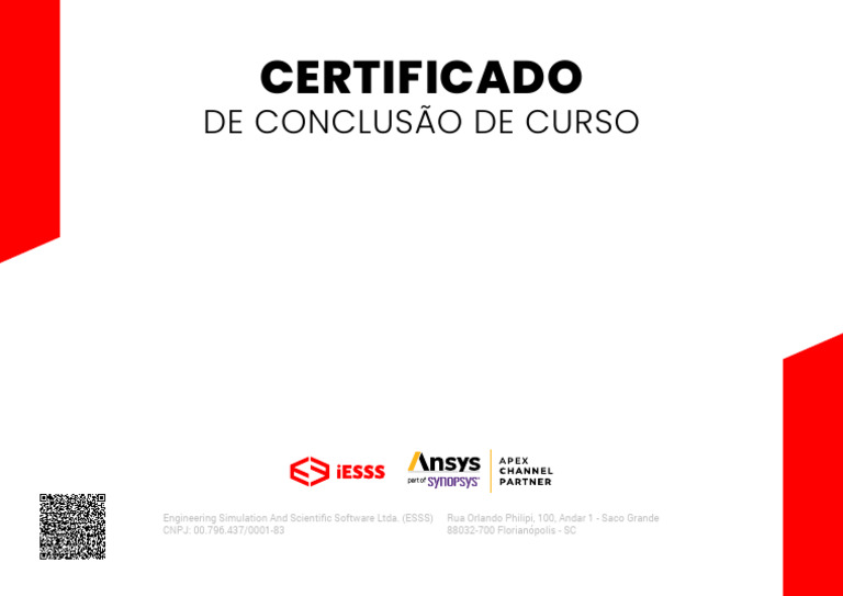 Certificado ESSS | PDF