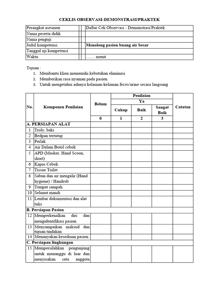 Sop Bab | PDF