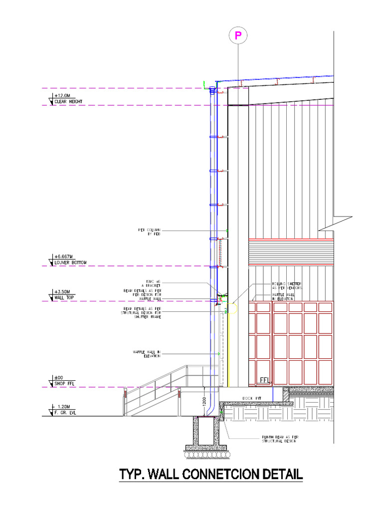 Typical. C Channel Fixing Detail | PDF