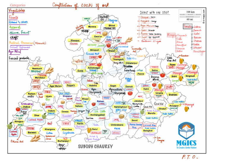 Mgics Odop Overall Map | PDF | Agriculture | Food Industry
