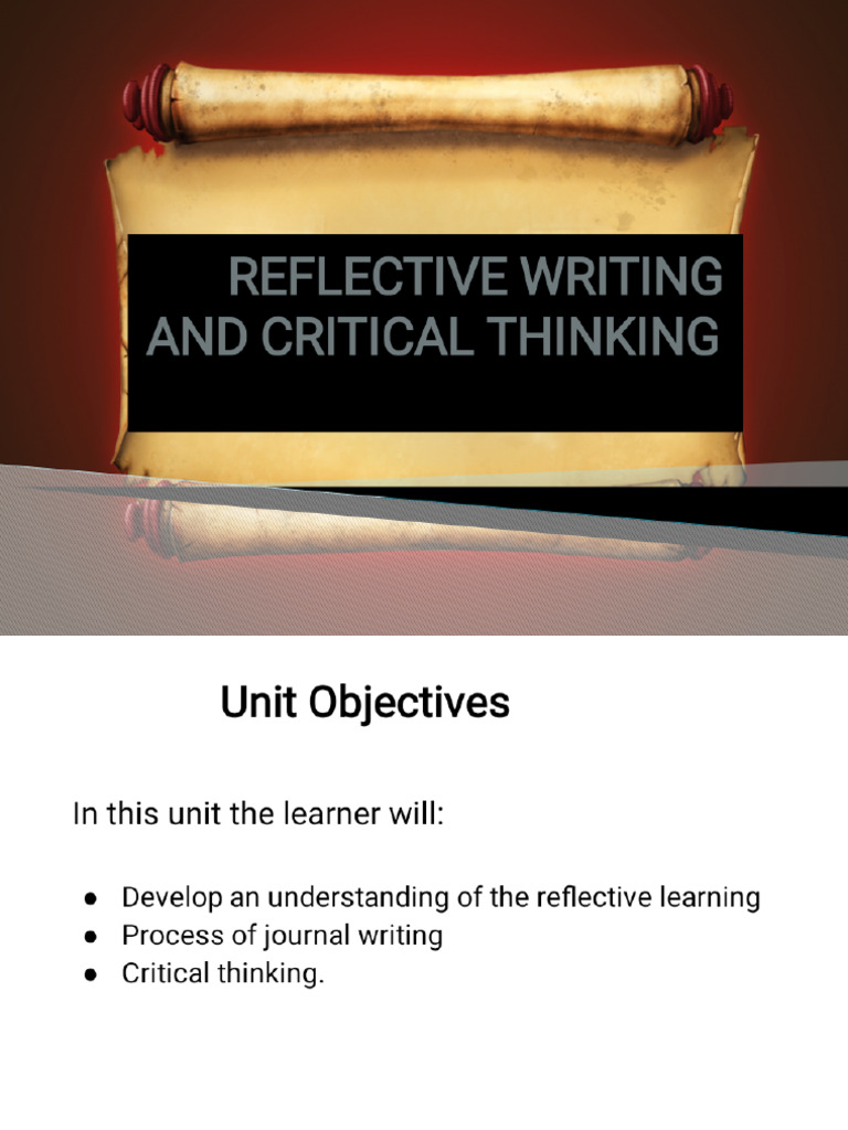 reflective writing | PDF