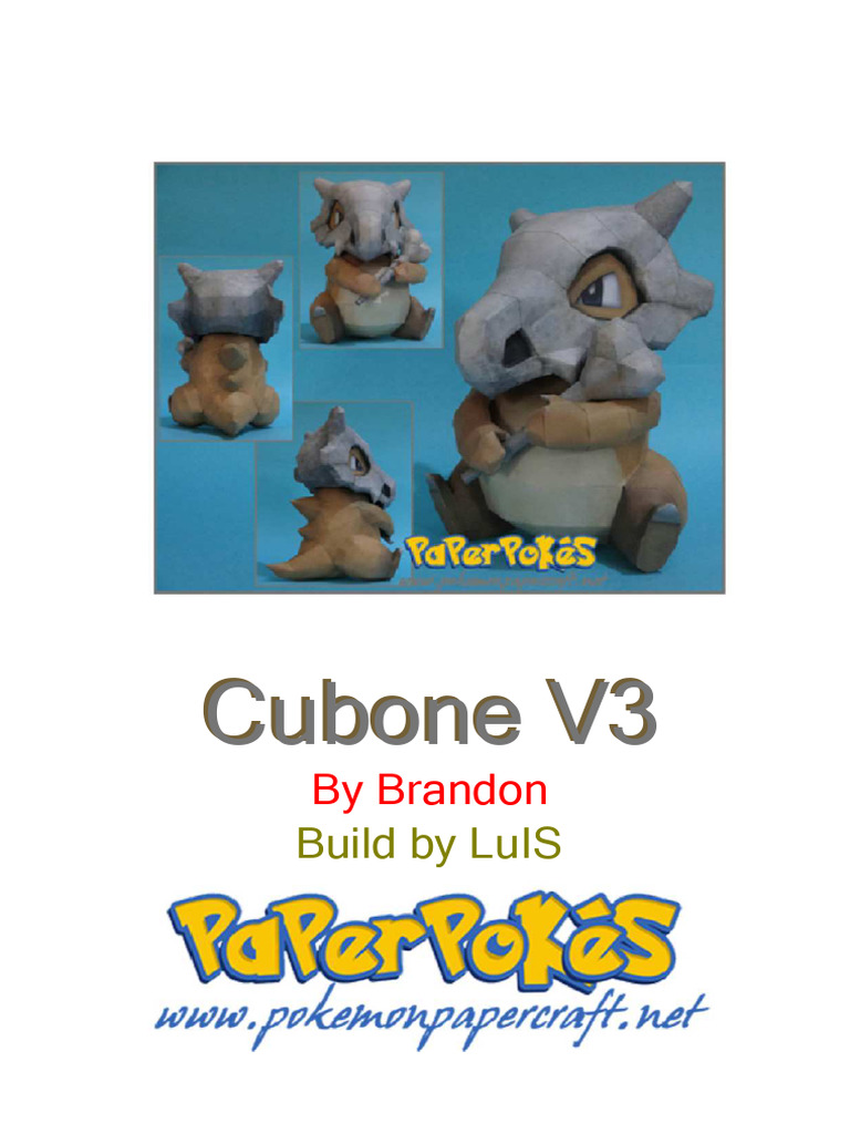 Cubone v2 | PDF