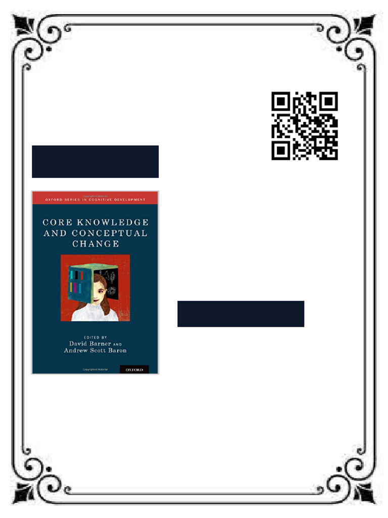 Core knowledge and conceptual change 1st Edition Barner eBook available ...