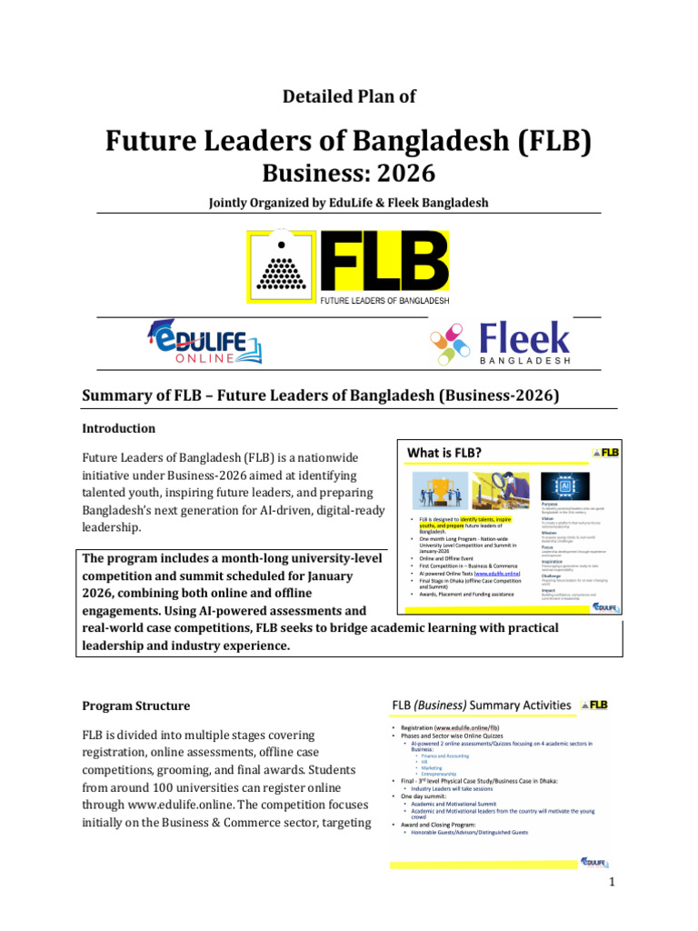 FLB Summary Details 2025.12.04 (1) | PDF | Leadership | Artificial ...