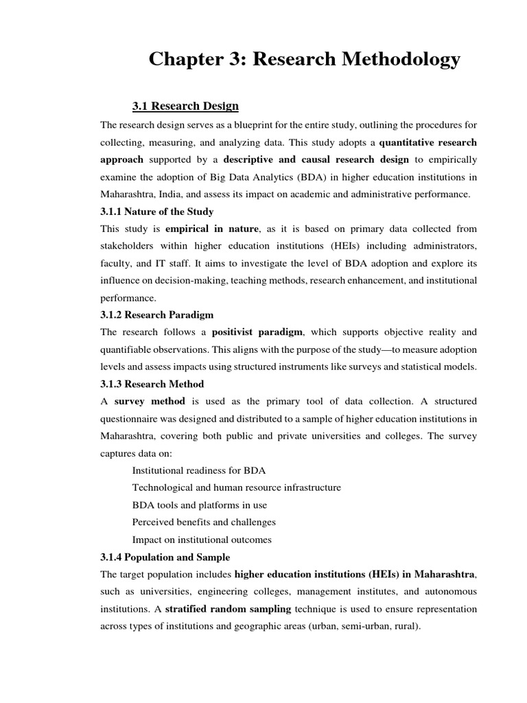 12 Chapter3 | PDF | Survey Methodology | Qualitative Research