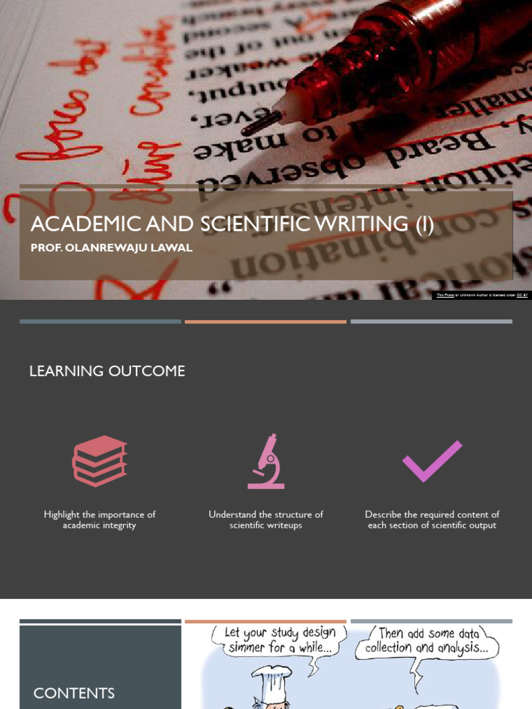 7 - Academic and Scientific Writing | PDF | Theory | Concept