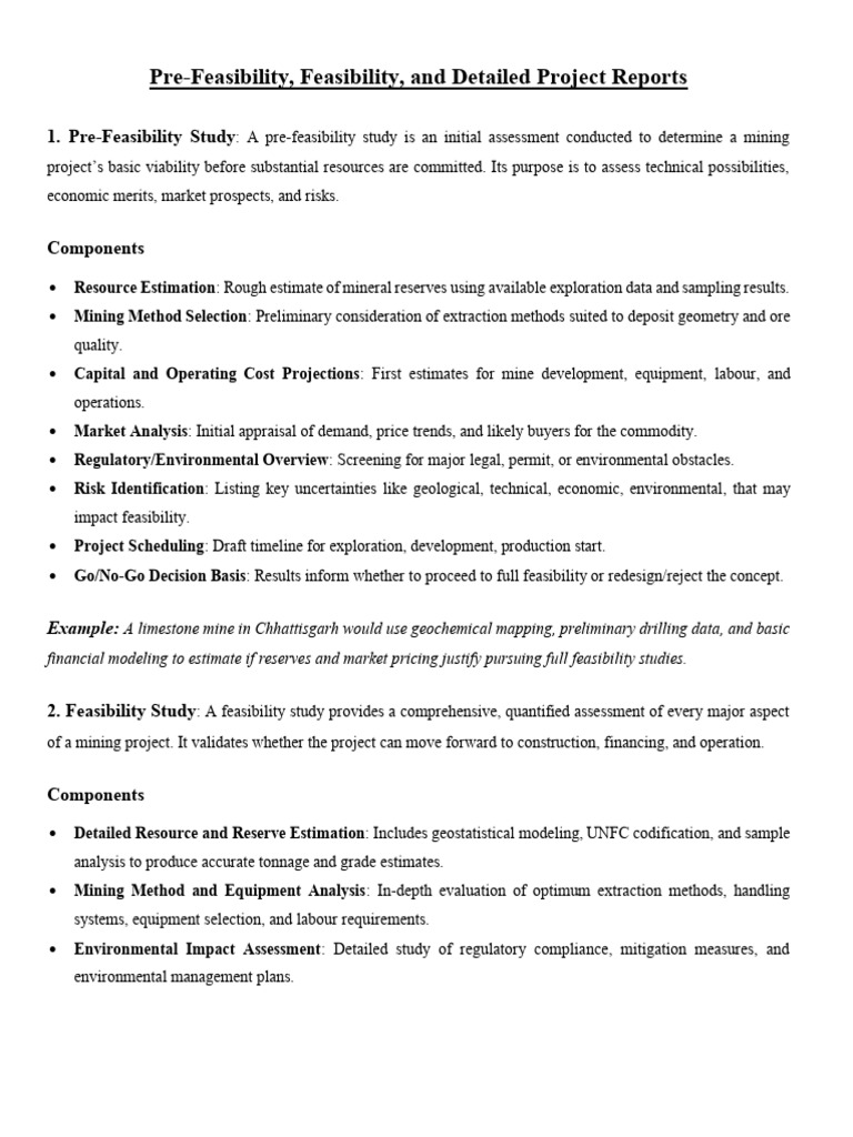 Unit 5-Mine Economics | PDF | Feasibility Study | Mining