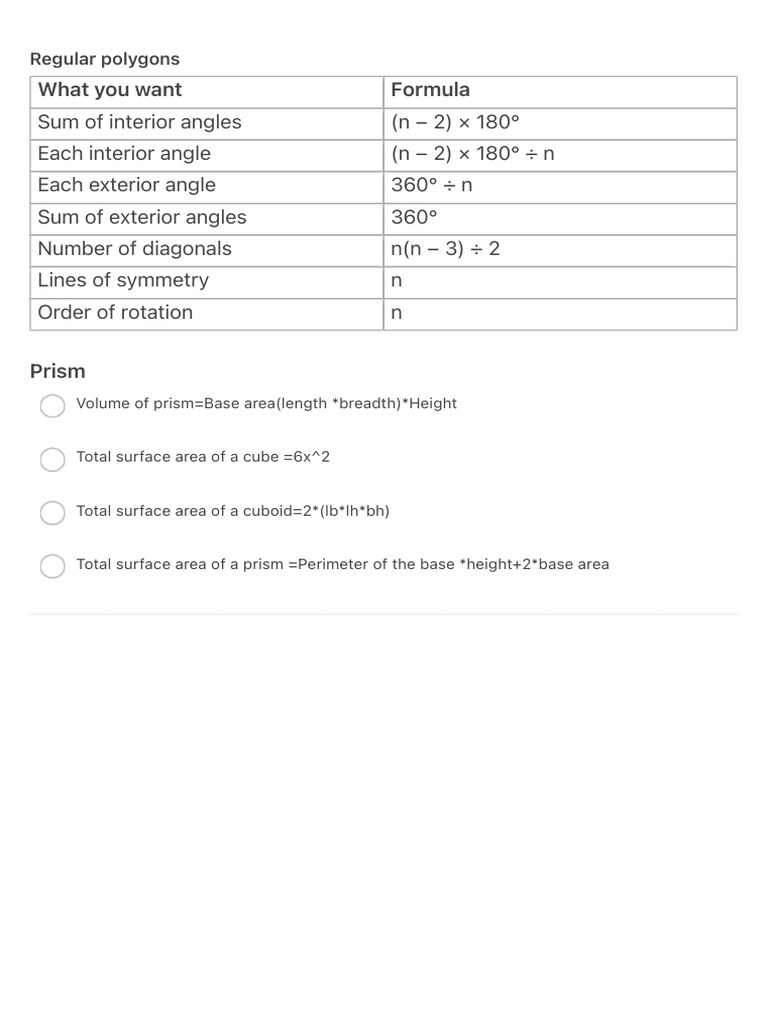 Regular Polygons | PDF