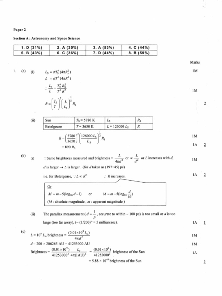 2012 Dse Phy 2 MS | PDF