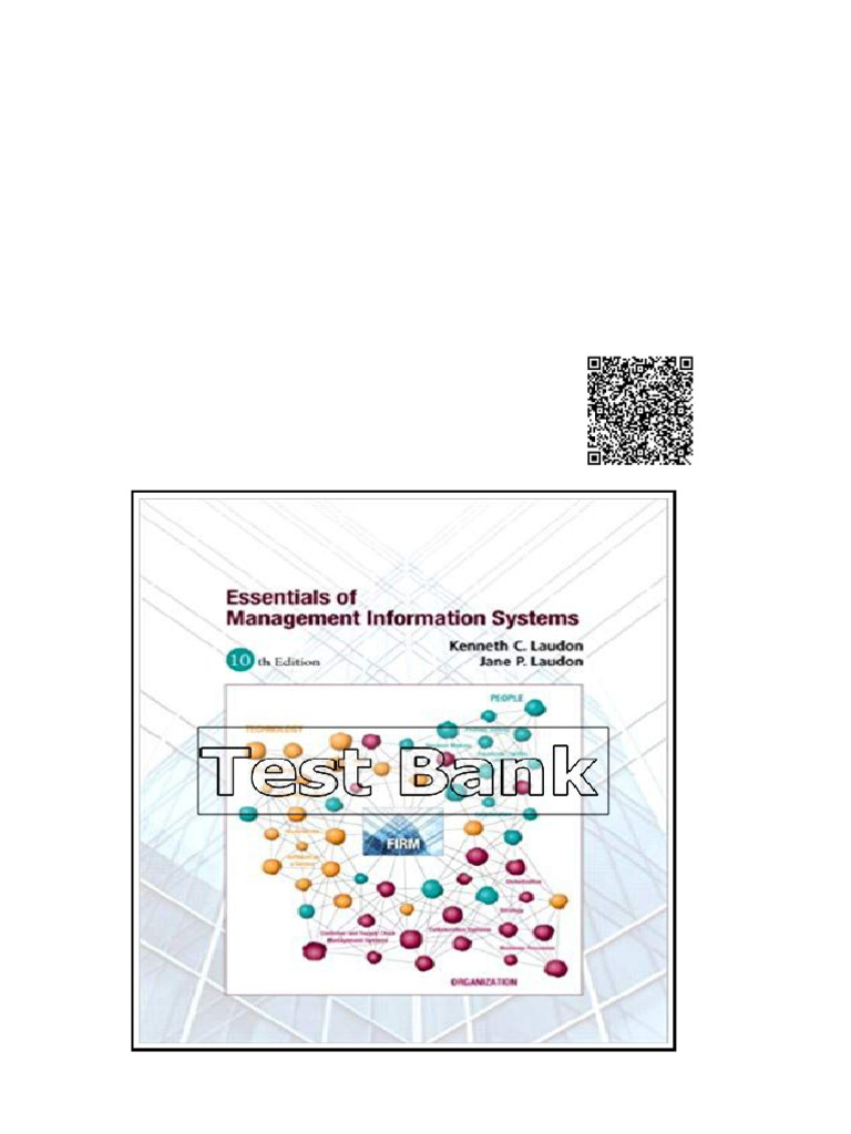 Essentials of Management Information Systems 10th Edition Laudon Test ...
