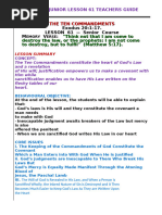 Catholic vs. Protestant Ten Commandments | PDF