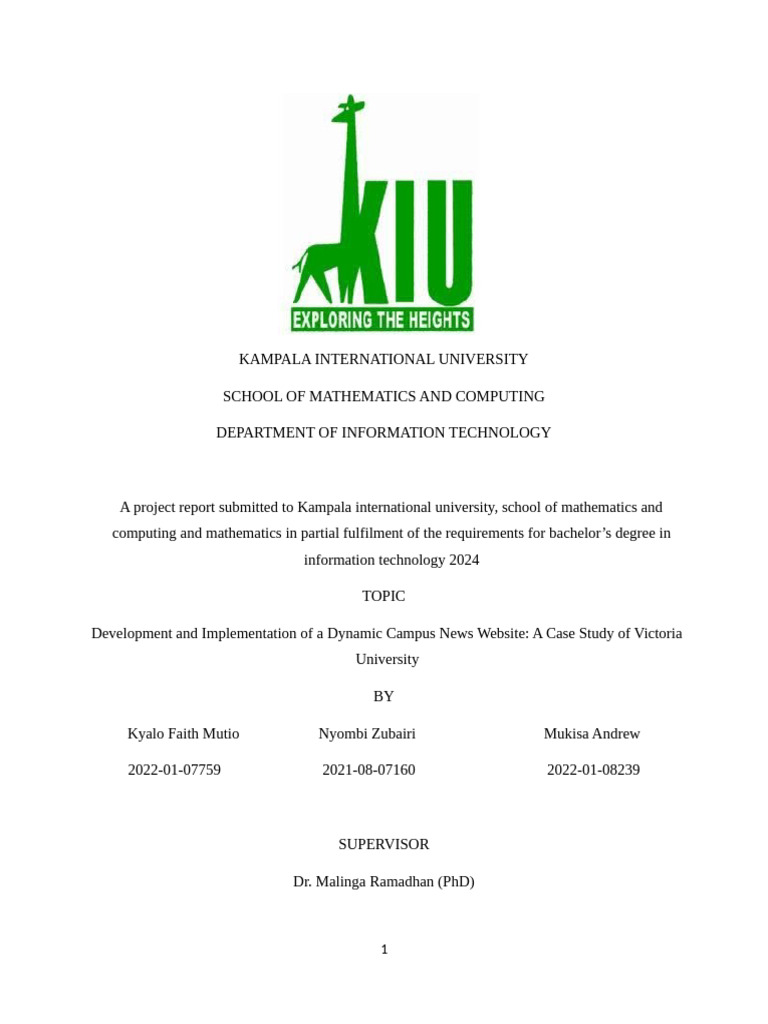 Project Report Final | PDF | Usability | Methodology